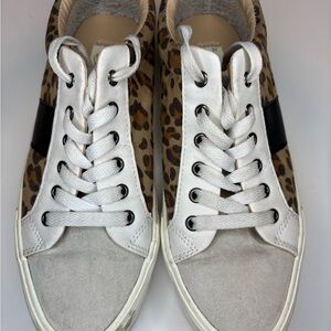 Vintage Havana Dina Crazy Leopard Multi Sneakers Women’s Size 7